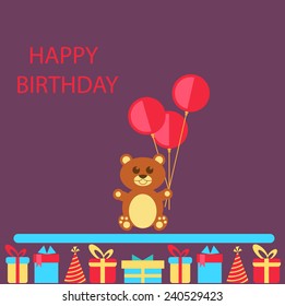 Birthday postcard