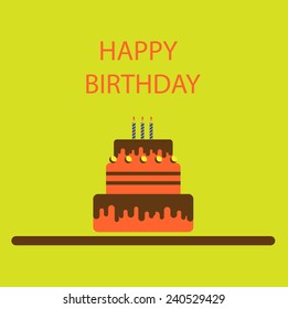 Birthday postcard