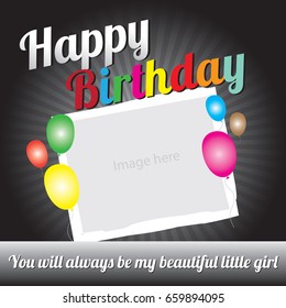 Birthday poster design