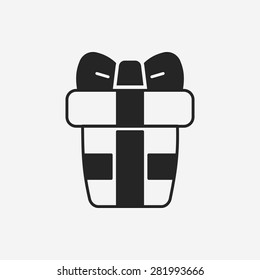 birthday present icon