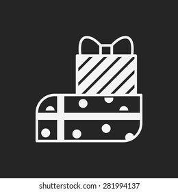 birthday present icon