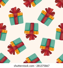birthday presents , cartoon seamless pattern background