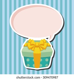 birthday presents theme elements