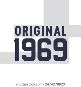 No. Diseño de citas de cumpleaños para 1969 Original 1969 . Diseño de citas de cumpleaños para 1969