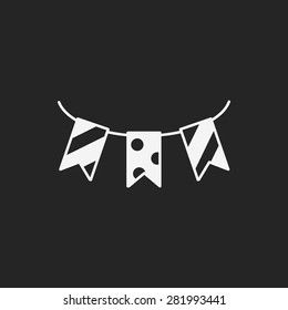 birthday ribbon icon