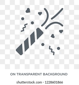 birthday rocket icon. birthday rocket design concept from Birthday and Party collection. Simple element vector illustration on transparent background.