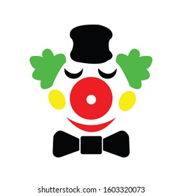 BirthDay Simple Funny BirthDayJoker Illustration Clip Art Vector