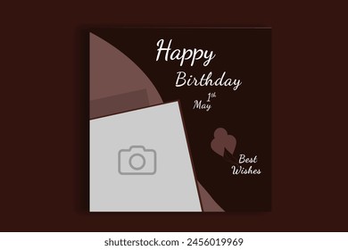 birthday social media post
birthday invitation card