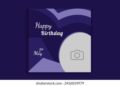 birthday social media post
birthday invitation card