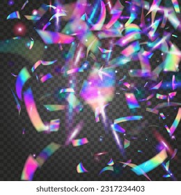 Birthday Sparkles. Purple Laser Effect. Hologram Tinsel. Shiny Burst. Falling Texture. Fiesta Art. Flying Foil. Blur Realistic Backdrop. Blue Birthday Sparkles