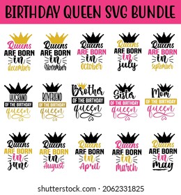 Birthday SVG Bundle.Birthday  T-shirt Design SVG Bundle. svg