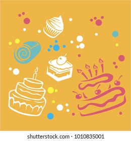 birthday and sweets