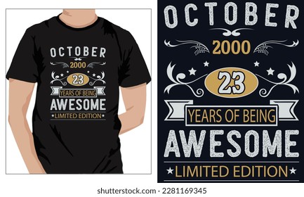 birthday t-shirts Design for everyone 2000 23