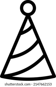 Geburtstag, Vektorgrafik auf transparentem Hintergrund. Symbole in Premium-Qualität. Schlagt das Vektorsymbol für Konzept und Grafikdesign.