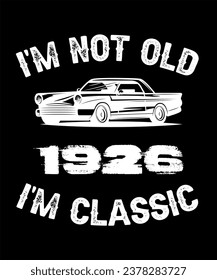 Birthday Vintage Legends Born In 1926 Years Old Retro Birthday Ideas for Men Women