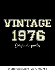 Birthday Vintage Legends Born In 1976 Years Old Retro Birthday Ideas for Men Women