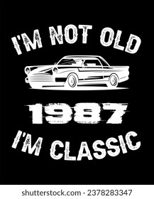 Birthday Vintage Legends Born In 1987 Years Old Retro Birthday Ideas for Men Women
