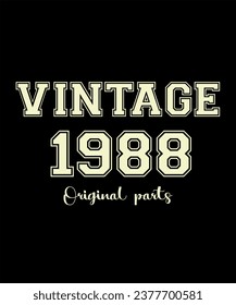 Birthday Vintage Legends Born In 1988 Years Old Retro Birthday Ideas for Men Women