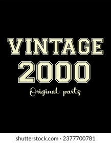 Birthday Vintage Legends Born In 2000 Years Old Retro Birthday Ideas for Men Women