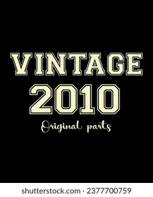 Birthday Vintage Legends Born In 2010 Years Old Retro Birthday Ideas for Men Women