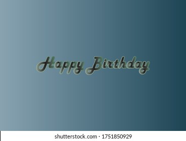 Birthday Wishes Text Style Art Vector Stock Vector (Royalty Free ...