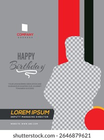 Birthday Wishing Poster for best corporate friends