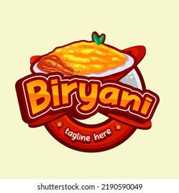 biryani  indian food character mascot 