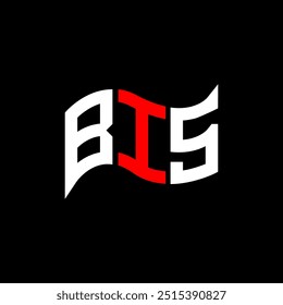 Design de logotipo BIS, logotipo simples e moderno BIS. BIS design de alfabeto luxuoso  