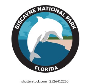 Biscayne NATIONAL PARK Florida Logotipo vetorial