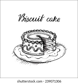 Biscuit cake
