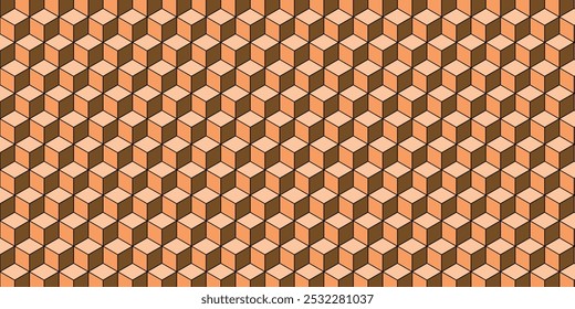Fondos del hexágono del color de la galleta para la compañía de diseño
