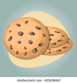 Biscuit colorful icon
