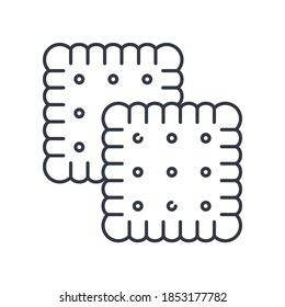 Icono de concepto de bici. Ilustración lineal aislada, vector de línea delgada. Símbolo de concepto de símbolo de esquema de diseño Web con trazo editable sobre fondo blanco.