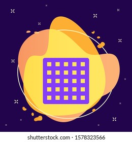 Biscuit, cookie abstract vector icon. Element of kitchen for mobile concept and web apps illustration. Thin flat icon for website design and development