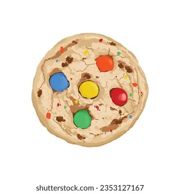 Ilustración del vector de clipart de galletas de Biscuit