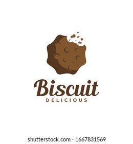 Biscuit / cookies vector logo design