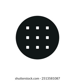 Biscuit food bakery icon vector basic design simple and modern concept template
