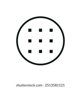 Biscuit food bakery icon vector basic design simple and modern concept template