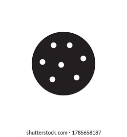 Biscuit Icon Design Vector Template