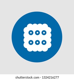  Biscuit icon. Editable  Biscuit icon for web or mobile.