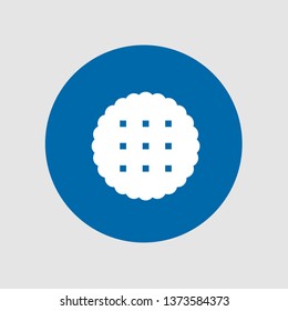  Biscuit icon. Editable  Biscuit icon for web or mobile.
