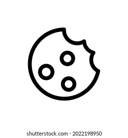 biscuit icon illustration vector graphic