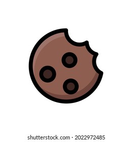 biscuit icon illustration vector graphic
