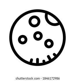 Biscuit icon or logo isolated sign symbol vector illustration - high quality black style vector icons
