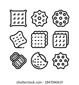 Biscuit icon or logo isolated sign symbol vector illustration - Collection of high quality black style vector icons
