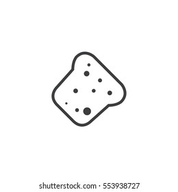 biscuit icon. sign design