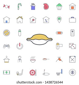 Biscuit icon. Universal set of web for website design and development, app development