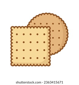 biscuit icon vector design template simple and clean