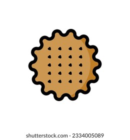 biscuit icon vector design templates 