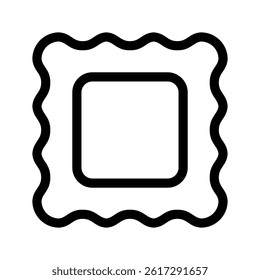 Biscuit Icon Vector Symbol Design Illustration